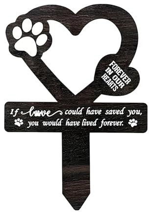 Piquet commémoratif pour animaux de compagnie, piquet commémoratif de perte d'animaux de compagnie, griffes de chien, décoration de tombe, décoration de jardin pour la cour des animaux de compagnie