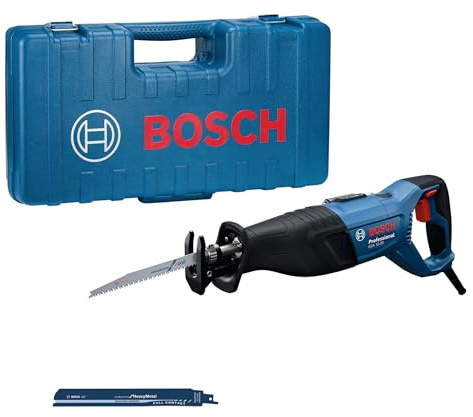Bosch Professional Reciprocating Saw GSA 12-30 (110 V, incl. 2X Blades, Carrying Case)