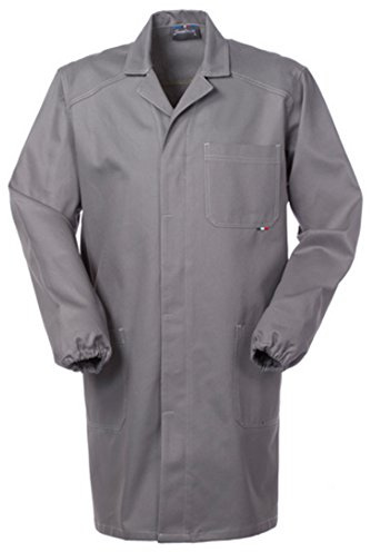 SERIO PLUS + Blouse homme pour techniciens garazzinieri ou ateliers, en coton gris A60109 - Gris - XL