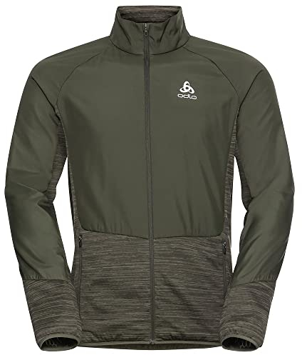 Odlo Herren Laufjacke RUN EASY WARM HYBRID, deep depths, L
