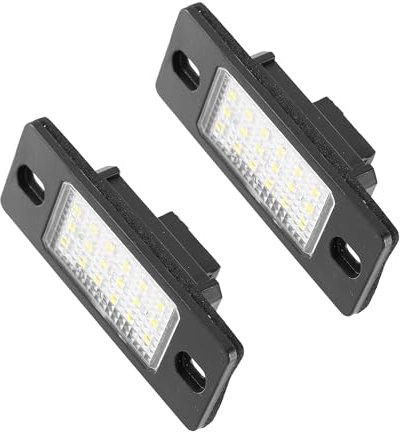 Hihaha LED License Plate Light for VW Tiguan 2009-2013 / 2Pcs White Light