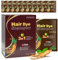 Shampoo Colorante, Black Hair Dye Shampoo 3 in 1, Capelli Istantaneo, Hair Color Colorante Nero per Donna Uomo (Marrone scuro)