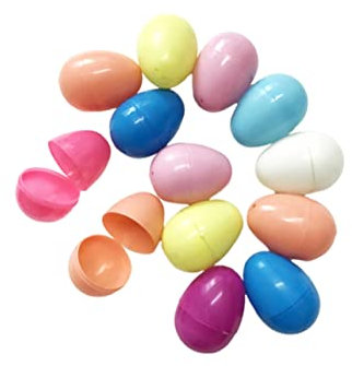 VANZACK 24pcs Easter Egg Toys Graffiti Eggs Open Toys Diy Boys and Girls Realistic Dye Easter Random Color