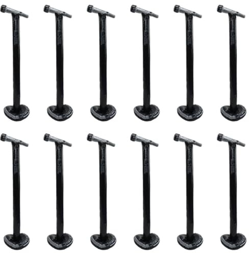 Microphone gonflable sur pied – Lot de 125 cm de haut noir avec microphone argenté attaché – Accessoire de déguisement pour adultes