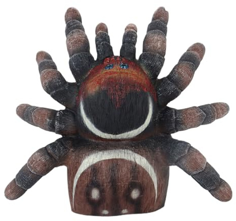 Títere De Mano De Araña,Títeres De Araña para Juego De Roles - Muñecos Realistas Terroríficos De Halloween para Cuentacuentos