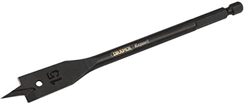 Draper - Broca para madera de 15 mm, corte de agujeros más rápido, herramientas de acero al carbono de, taladros manuales y eléctricos, brocas resistentes