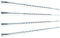 Fenstergitter Typ Pisa Einbruchschutz 1200mm Fenstersicherung inkl. Sicherheitsschrauben Fensterstange (1 Stück)