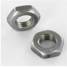 Ecrou hexagonal bas hm/contre Ecrou M11 PAS100 EP3 S/P16 Acier brut-1 piece