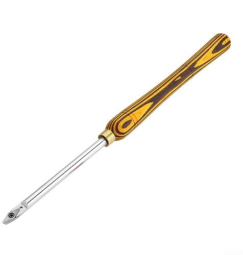 Whychstore Kit d'outils de tournage du bois, outils de tournage en carbure avec losange, forme ronde, carrée pour le travail du bois, la sculpture, l'encadrement et d'autres projets de bricolage (35°)