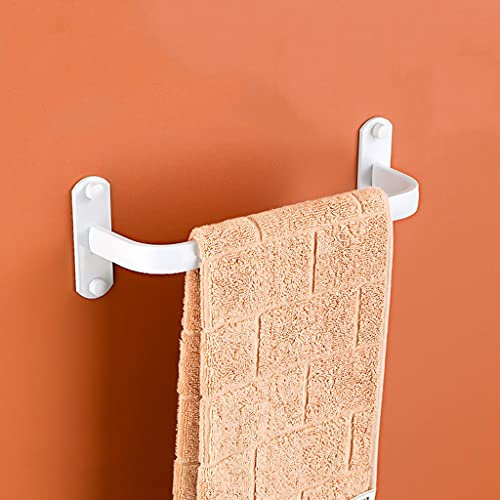 Portasciugamani a parete multistrato bianco porta asciugamani per bagno hotel cucina spazio alluminio portasciugamani stand singolo strato 30 CM