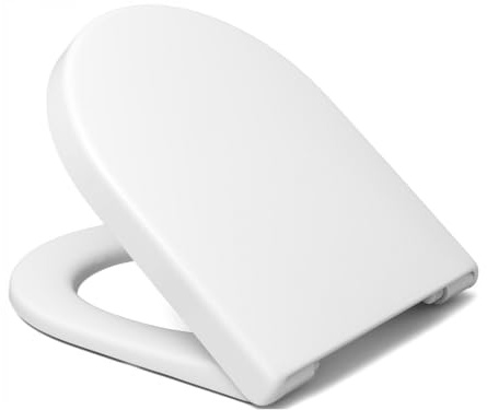 RAMM Toalettsits kompatibel med DStarck 2 & 3, Me By Duroplast, SoftClose, vit
