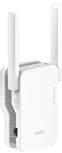 Cudy BE3600 Dual Band Wi-Fi 7 Repeater Signalverstärker mit Gigabit-Ethernet-Port, Zugangspunkt, App-Setup, Mesh und App-Unterstützung, RE3600