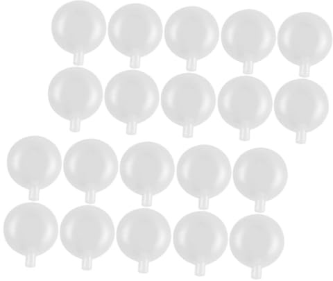 VERDANVERSE 50pezzi Forniture per Sonaglio Inserti in Plastica per Giocattoli per Cani Accessori Interni per Bambole Sostituzioni di Rumori Componenti per Sonagli per Ragazzo Ragazza