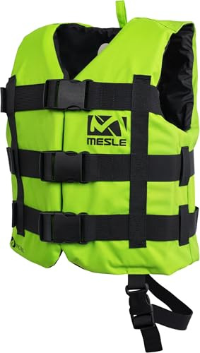 MESLE Schwimmweste Erwachsene Rental H600, Robuste Schwimmhilfe für Kommerziellen Verleih, Herren & Damen, 50N Auftriebsweste Sup, Kajak, Prallschutzweste Wakeboard, Wasserski, Jetski