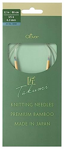 Takumi Pro Circular Knitting Needles 32-US 6/4.0 mm