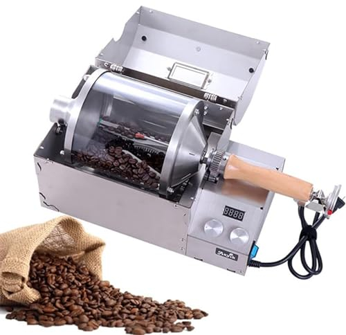 CGLYYDS 1200W Cafes de café Professionnel Roaster, 500 g de café de café électrique Machine de torréfacteur à Sec, pour Certaines Personnes Qui Aiment Le café
