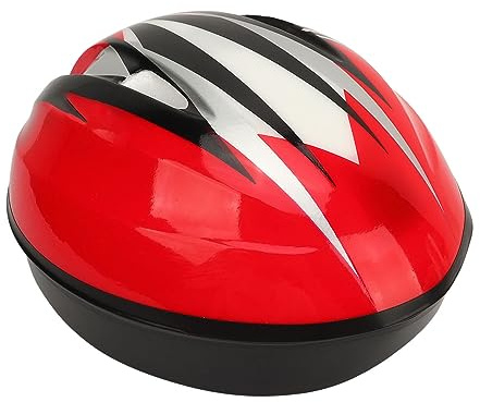 Kids Bike Helmet with Adjustable Strap, Kids Helmet Cycling Skating Skateboard Scooter Helmet for Kids Age 5-14 (Red)
