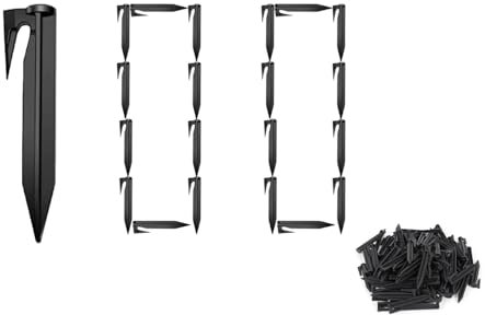 Hakennägel für Mähroboter, Drahtnägel, Drahtnägel, kompatibel mit Husqvarna, Gardena, Worx, Robomow, Yard Force, Bosch