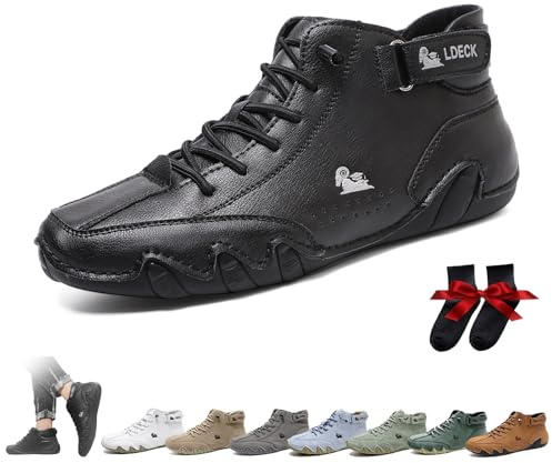 Bottes hautes italiennes faites à la main pour hommes, chaussures d'extérieur minimalistes Beck, respirantes, antidérapantes, décontractées, pieds nus, pour la marche, la randonnée, la conduite, botte