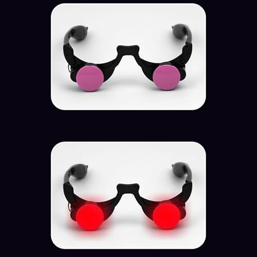 Gafas De Luz Para Halloween, Gafas luminosas de Halloween, Gafas Brillantes Para Halloween, Gafas LED con ojos rojos brillantes, Gafas LED Con Ojos Brillantes, gafas con ojos rojos intermitentes
