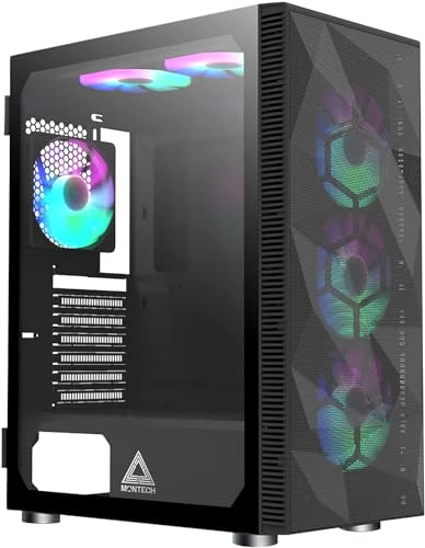 Montech X3 Mesh Midi-Tower, DRGB, Tempered Glass -schwarz