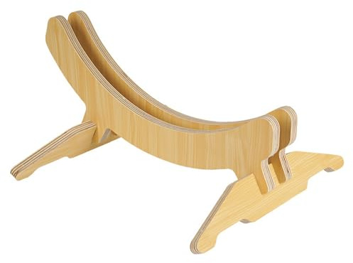 BESPORTBLE Supporto Regolabile per Bicicletta in Legno Massello Multi Slot, Cavalletto per Mountain Bike e Pieghevoli, Montaggio Veloce per Parcheggio e Esposizione Interna Stile Casuale