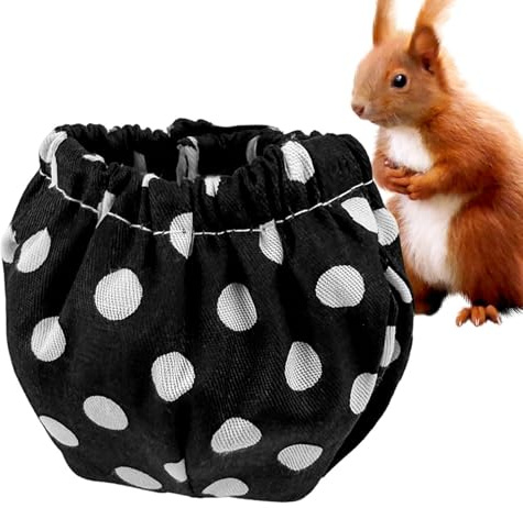 Pañal de Ardilla – Pañal Ajustable a Prueba de Fugas para Mascotas, pañal Reutilizable para pájaros | Pantalones húmedos de para Animales pequeños como Ratones, Hurones, hámster, Chinchillas
