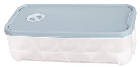 Cocoarm Scatola per Uova Contenitore per Uova in Plastica Portauova Addensato con Scomparti Individuali Isolamento degli Odori Conservazione Fresca per Frigorifero Ristorante Uso