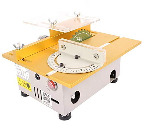XUMI Mini Scie Table Multifonction Scie Circulaire De Bureau De Coupe 7000 TR/Min pour L'artisanat De Modèle en Bois Fait À La Main De Bricolage, Métal, Carreaux De Céramique, Coupe De Verre