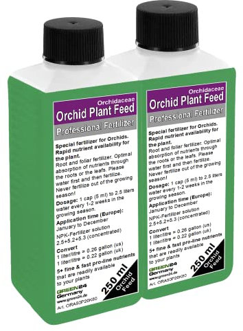 GREEN24 Engrais pour orchidées, engrais liquide de qualité supérieure de la gamme professionnelle.