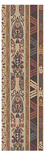 Mnsruu Altes Braunes Europäisches Muster Skateboard Griffband Sandpapier Griptape Rutschfestes Blasenfrei Blatt 1 Stück Longboard Aufkleber Scooter 22,9 x 83,8 cm