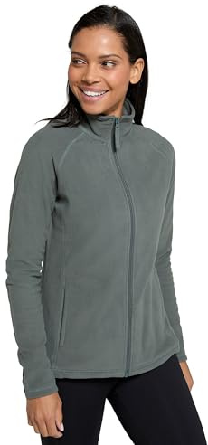 Mountain Warehouse Raso Womens Fleece with Full Zip Khaki 16