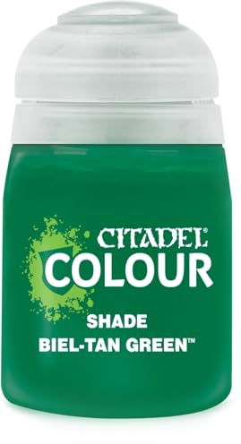 Games Workshop Citadel Biel-Tan Green Paint - Wh Colour - Shade Model Paint - 18ml