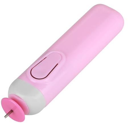 QANYEGN Electric Paper Quilling Pen, Electric Paper Winder, Automated Origami Winder Curling Pen for Paper Rolling Crafts (Pink)