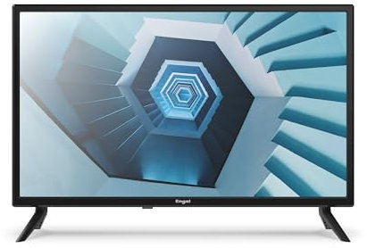 Engel LE2466T2 TV LED 24 pollici HD retroilluminato sintonizzatore DVB-T2/S2/C HDMI USB audio digitale registrazione PVR modalità hotel design compatto VESA 100x100
