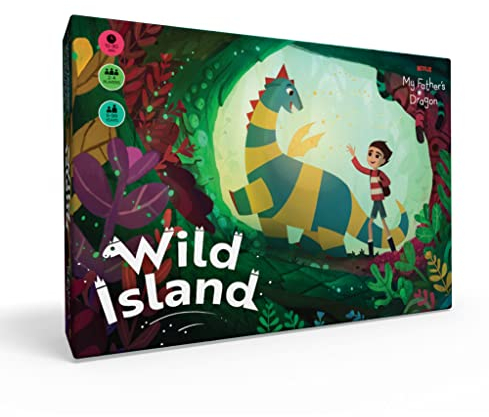 Wild Island - My Father's Dragon Family Board Game – Save the Island Adventure | 2-4 Players | Ages 6+ | Based on the Netflix Film by Cartoon Saloon | Fun & Fast-Paced Game Night Essential