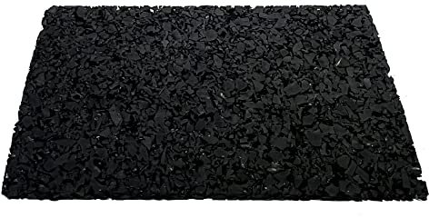 100 Stück Terrassenpads 90x60 mm Pads für Terrasse in 4 mm stark Gummigranulat