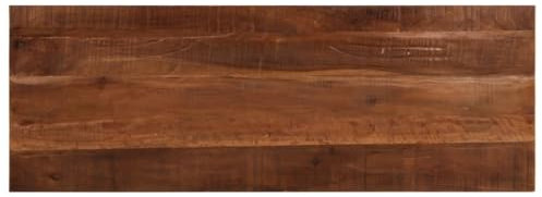vidaXL Tischplatte, Holzplatte Rechteckig, Massivholzplatte für Tisch Esstisch Couchtisch, Ersatztischplatte, 140x50x2,5cm Altholz Massiv