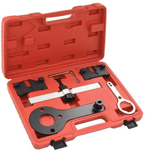 Xichuzi 6-TLG Motoreinstellwerkzeug-Set für BMW N63B44 V8 X5 X6 750 650, Werkzeuge, Motor Timing Tools, Motor Einstellwerkzeug