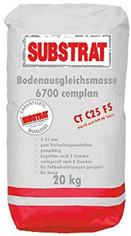 Substrat Ausgleichsmasse Cemplan 6700 20 Kg