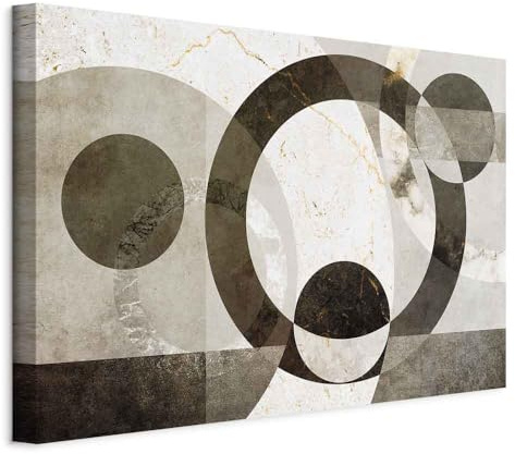 murando - Quadro Acustico Astratto 1 pezzo schiuma acustica Quadri Moderni Camera da Letto Matrimoniale - Stampa su Tela - Pannelli Fonoassorbenti Decorativi - Fonoassorbente Acustiche