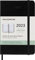 Moleskine Wochenplaner 2023, 12-Monats-Wochenkalender mit Vertikalem Layout, Vertikaler Wochenplaner, Hardcover, Taschenformat 9 x 14 cm, Farbe Schwarz