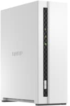 QNAP TS-133-US 1 Bay Affordable Desktop NAS with ARM Cortex-A55 Quad-core Processor and 2 GB DDR4 RAM (Diskless)