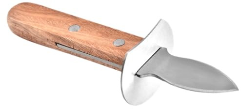 ULTECHNOVO 2 Piezas De Cuchillo De Ostras De Acero Inoxidable Herramienta Para Ostras Raspador Herramienta Para Abrir as Abridor De Conchas De as Raspador Para