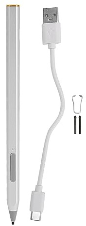 MPP Compatible Magnetic Stylus Pen for ENVY 17, ENVY X360, Pavilion X360, MPP 2.0 Technology (Silver)