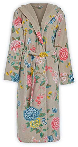 Pip Studio Kapuzen-Bademantel Good Evening | Khaki - S