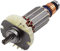 220-240V-Ankerrotor-Anker-Ersatz for BOSCH GBH 2-26 2-26DRE GBH2-26 DFR Rotationshammer elektrische 7 Zähne mit Bandage (Color : Rotor with bearing)