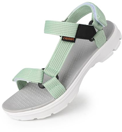 riemot Donna Sandali estivi all'aperto Scarpe da passeggio atletiche regolabili Trekking Sandali da spiaggia Sandali sportivi