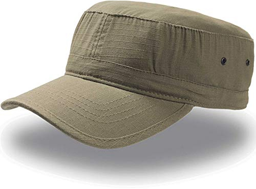 Generico Cappello Army Militare Berretto Militare Cappellino Basco Uomo Donna Unisex Hat (Verde)