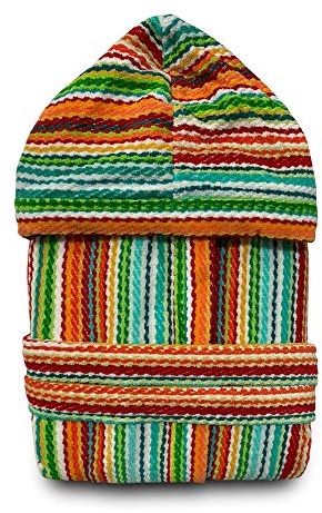 Nada Home Peignoir de Bain Homme En Éponge Velours Cinigliato Sommaruga Avec Capuche 6235